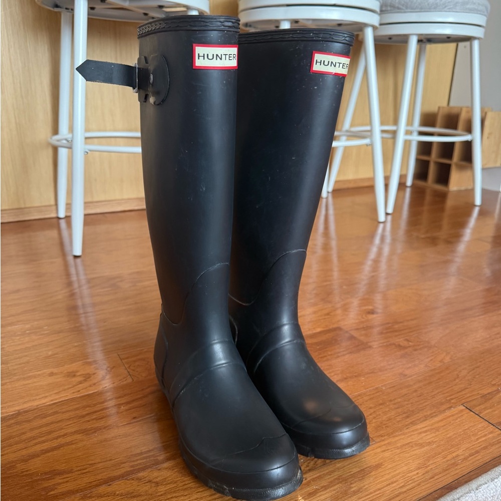 Hunter Classic Black Waterproof Boots
